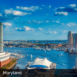 Maryland city waterfront