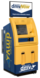 West Virginia DMV Now registration renewal kiosk